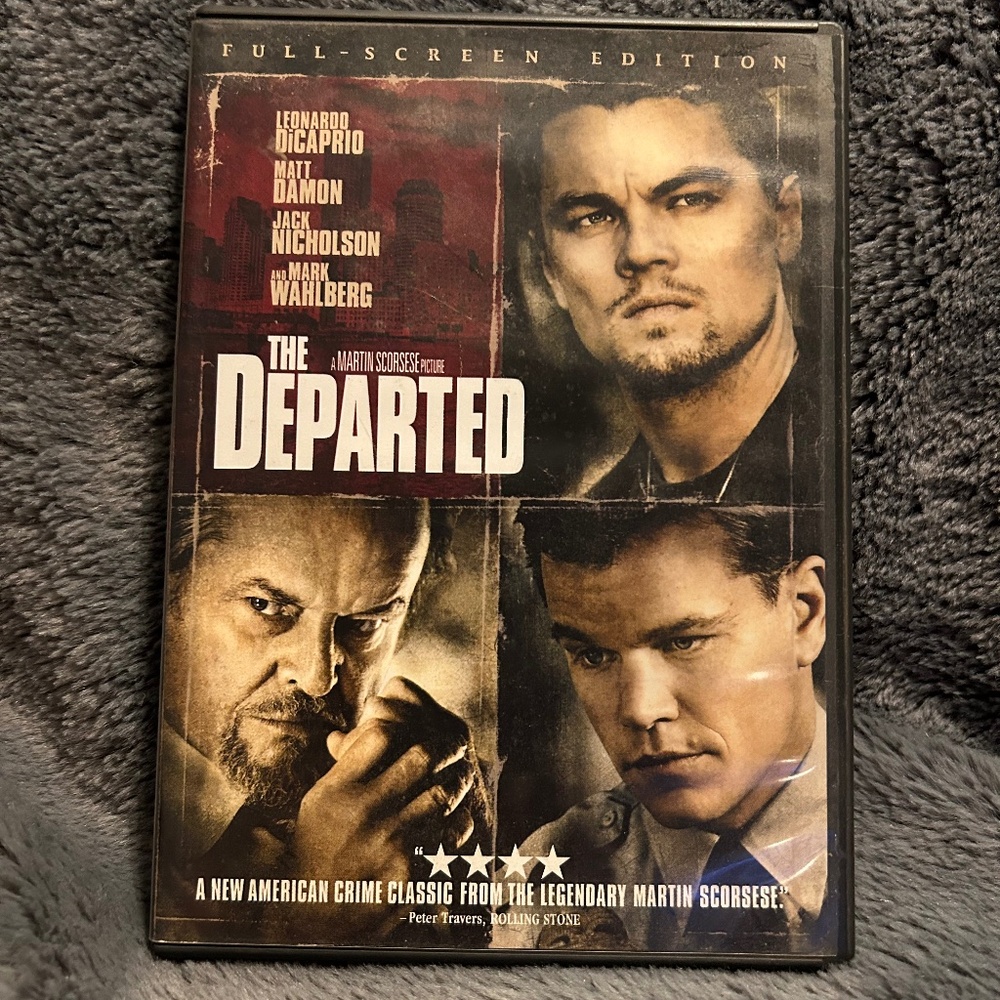 😉Bundle Days😉 WB The Departed DVD Crime Thriller Directed By Martin Scorsese